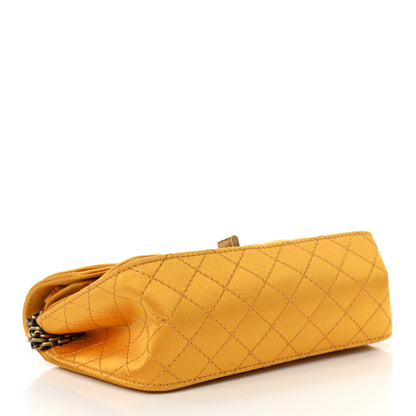 Chanel Satin Quilted 2.55 Reissue 224 Flap Gold 4 of 15