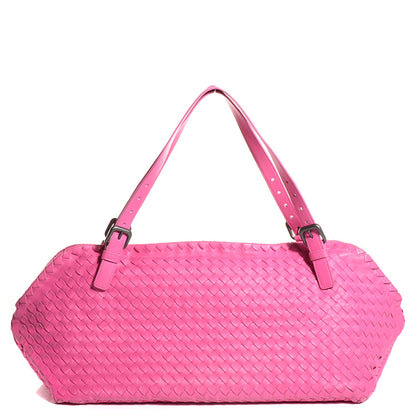 Bottega Veneta Nappa Intrecciato Large East West Seamless Tote Rosa Shock 1 of 8