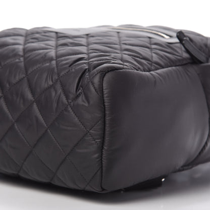 Chanel Nylon Quilted Coco Cocoon Backpack Black 7 of 11
