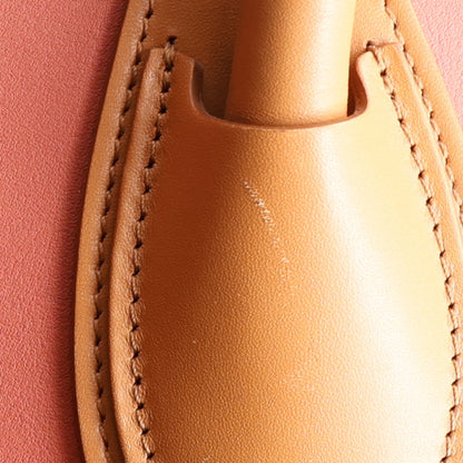 Celine Smooth Calfskin Bullhide Tri-Color Luggage Terracotta 12 of 12