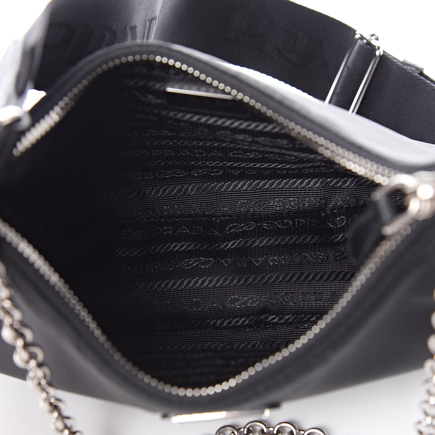 Nylon Re-Edition 2005 Shoulder Bag Black