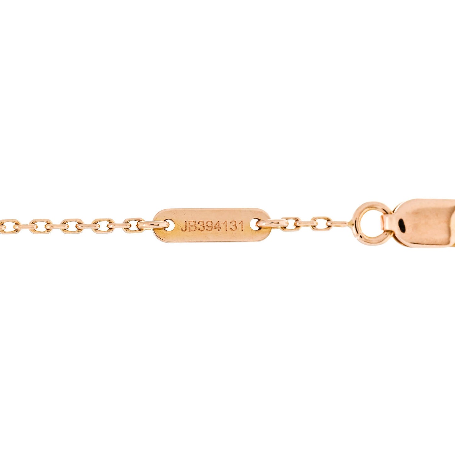 18K Rose Gold Carnelian Sweet Alhambra Bracelet