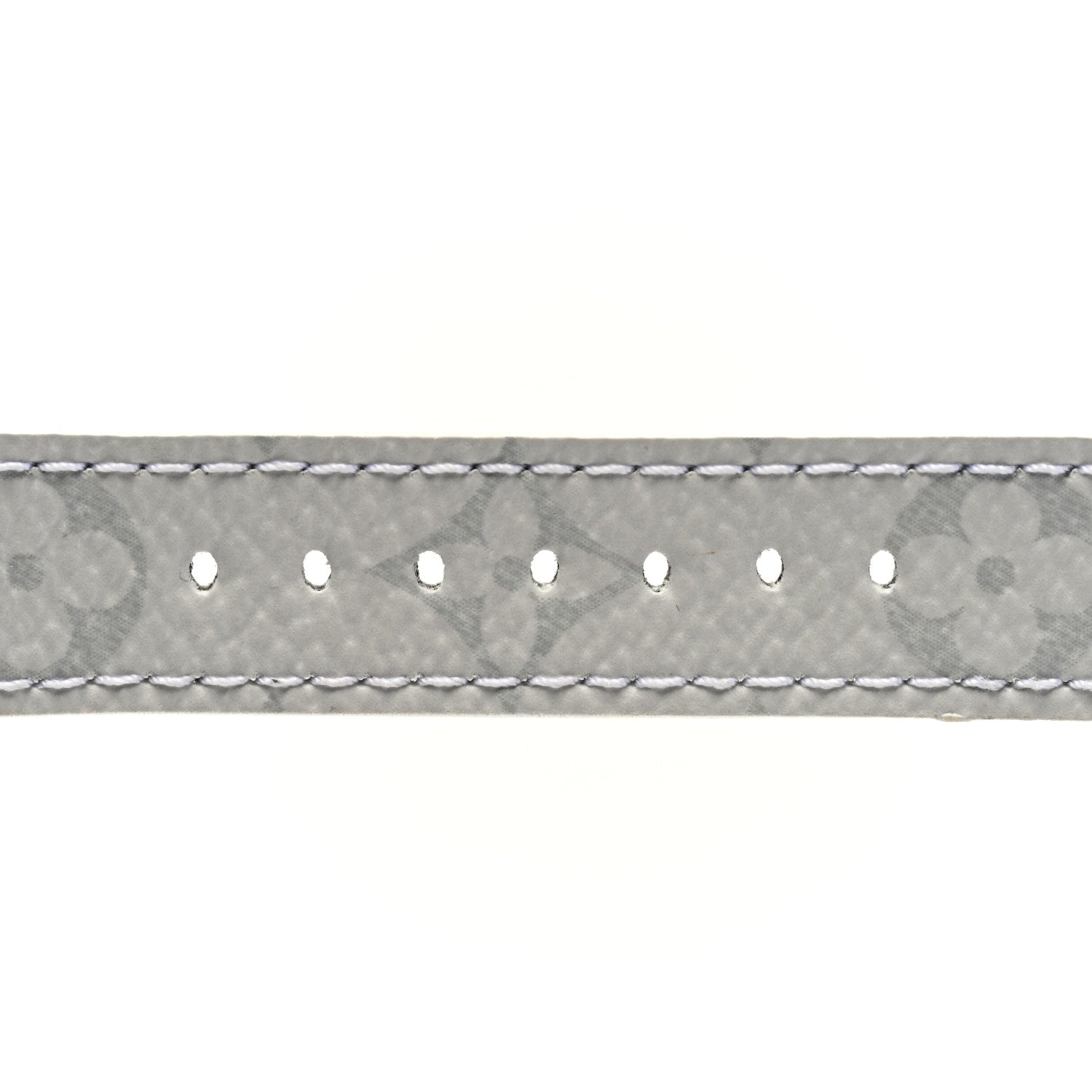 Louis Vuitton Monogram Tambour 10mm Watch Strap White 6 of 8