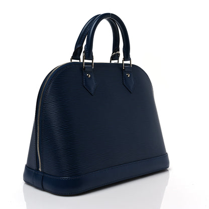 Louis Vuitton Epi Alma PM Indigo 3 of 8