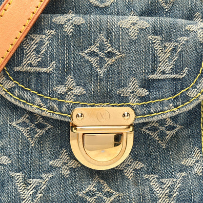 Louis Vuitton Denim Camera Bag Blue 7 of 12