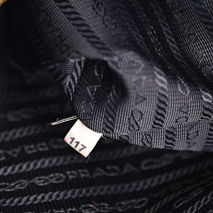 Prada Saffiano Lux Large Tote Bluette 8 of 20