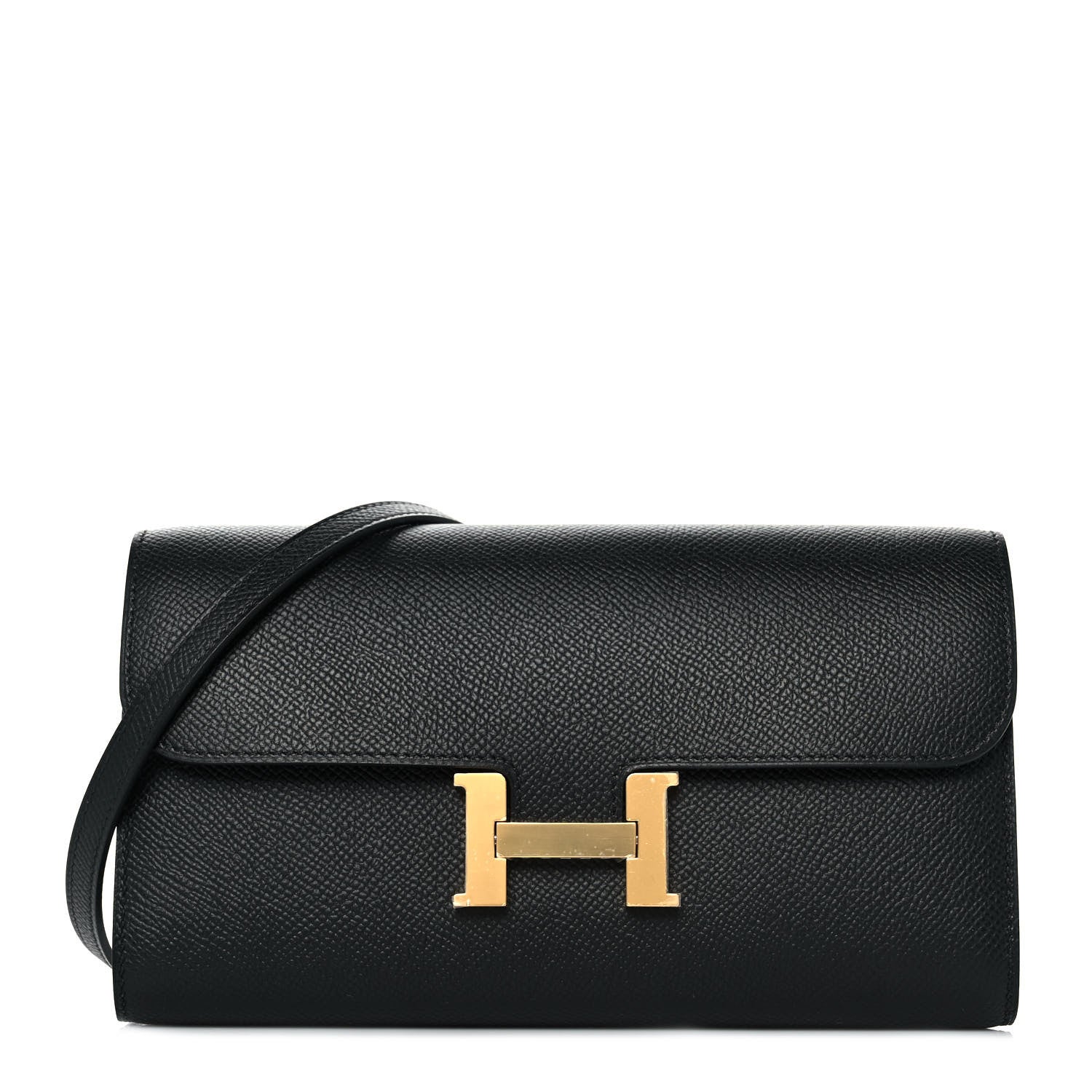Hermes Epsom Constance Wallet To Go Black 1 of 9