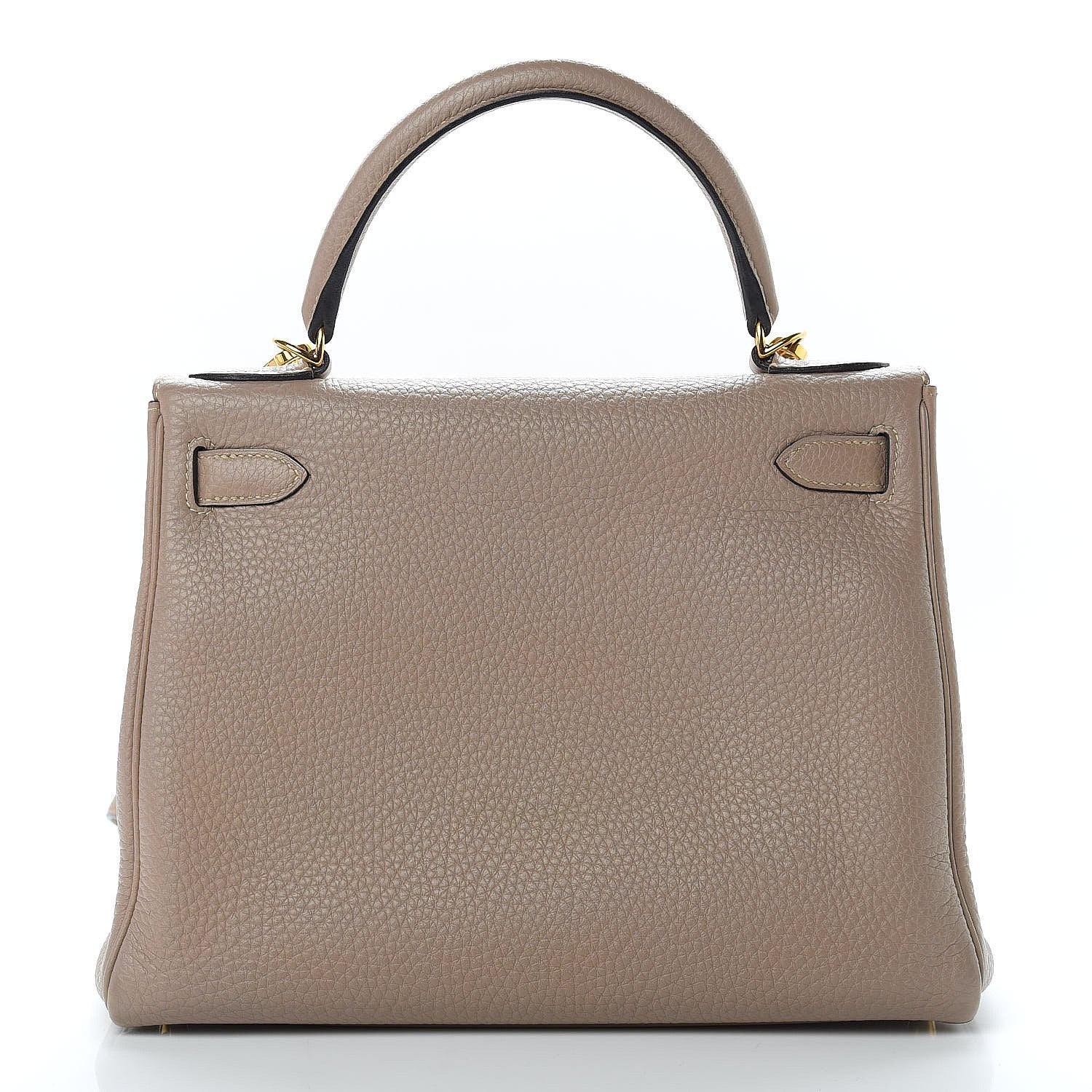 Hermes Togo Kelly Retourne 28 Gris Tourterelle 5 of 19