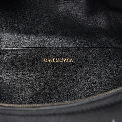 Balenciaga Agneau Arena Graffiti All Over XS Souvenir Belt Bag Black White 5 of 8