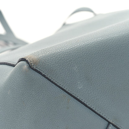 Celine Soft Grained Calfskin Small Belt Cabas Phantom Storm 10 of 13