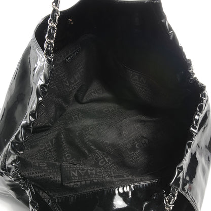 Chanel Vinyl XL Coco Cabas Black 5 of 7