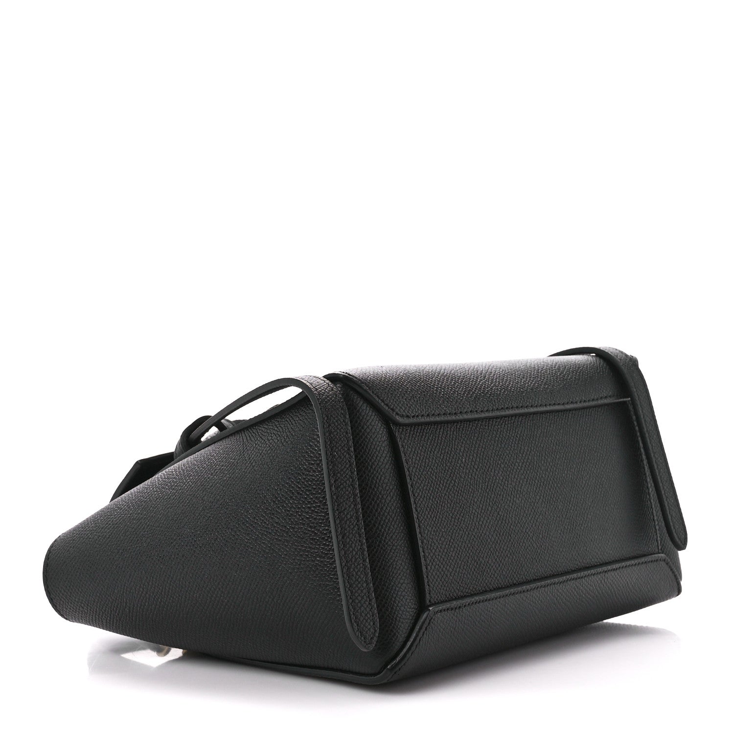 Celine Grained Calfskin Nano Belt Bag Black 4 of 11