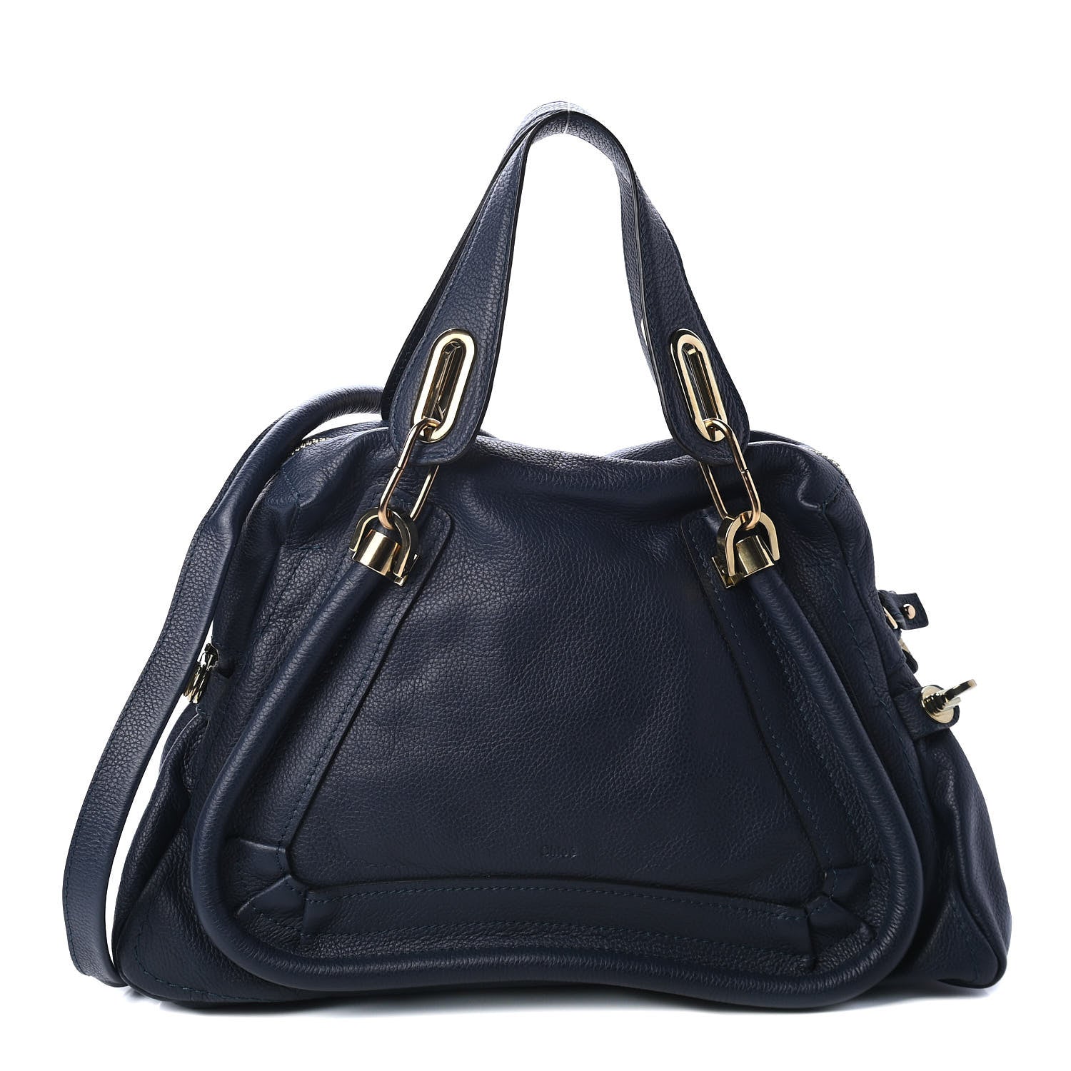 Chloe Calfskin Medium Paraty Navy 1 of 4