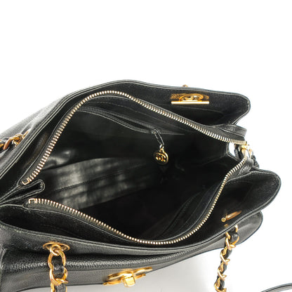 Chanel Caviar Shoulder Bag Black 5 of 7