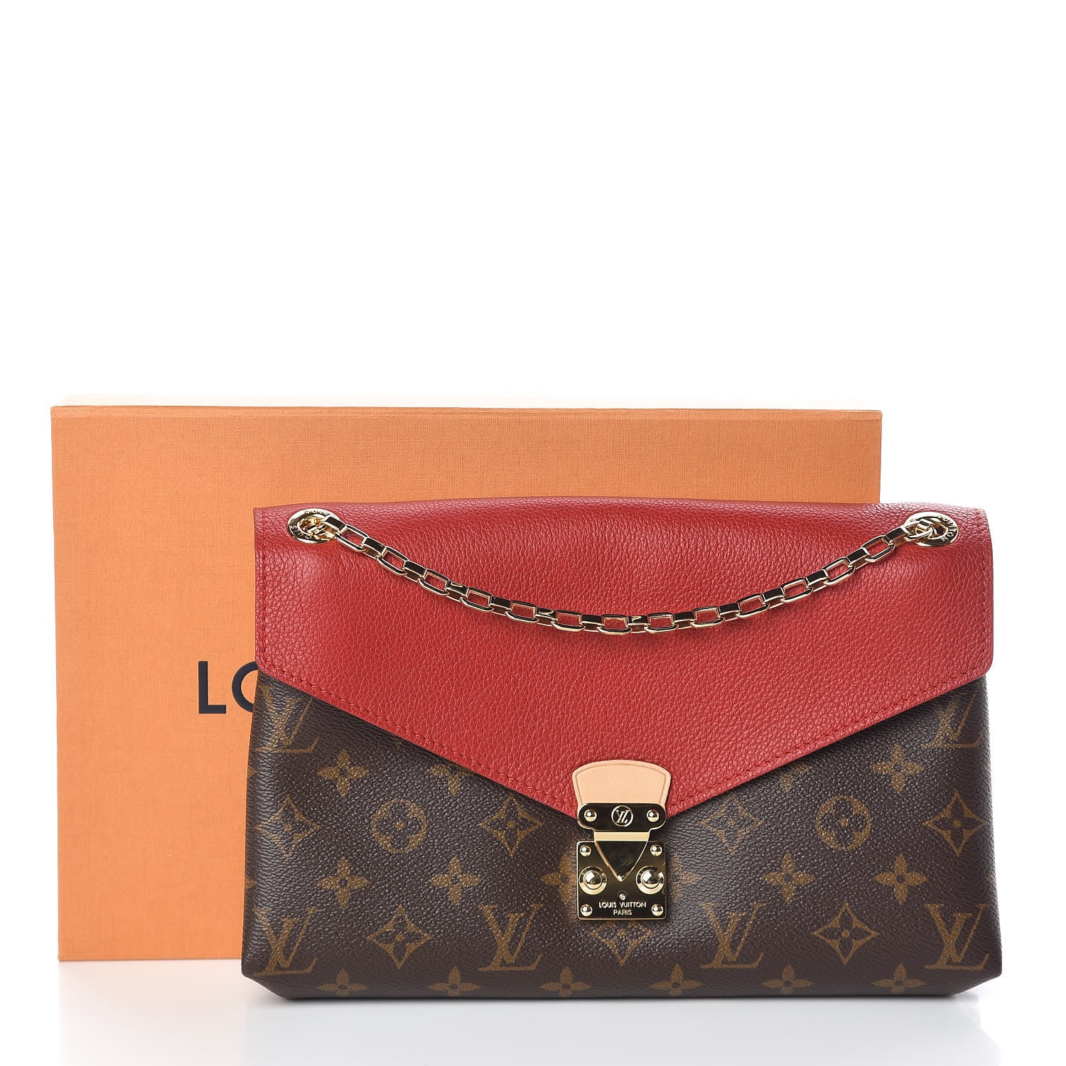 Louis Vuitton Monogram Pallas Chain Cherry 9 of 9