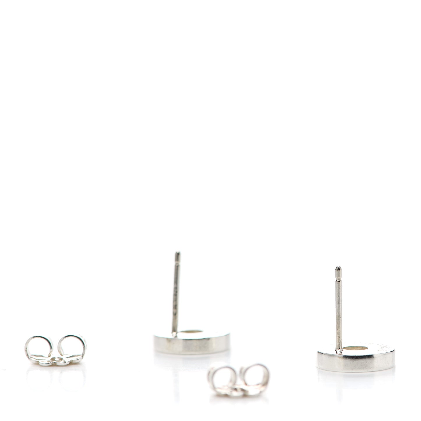Sterling Silver 1837 Circle Earrings