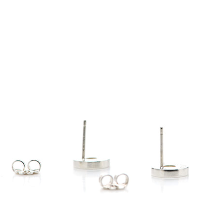 Tiffany Sterling Silver 1837 Circle Earrings 3 of 5