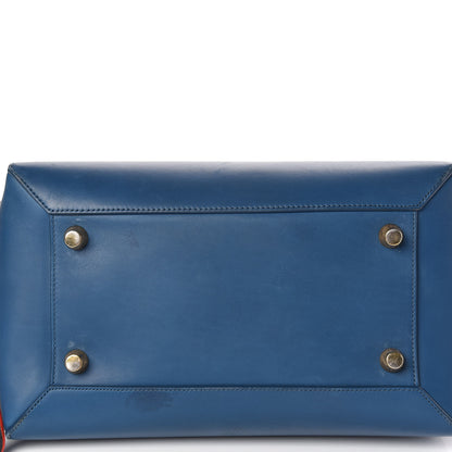 Celine Calfskin Mini Tri-Color Belt Bag Navy Blue 11 of 13