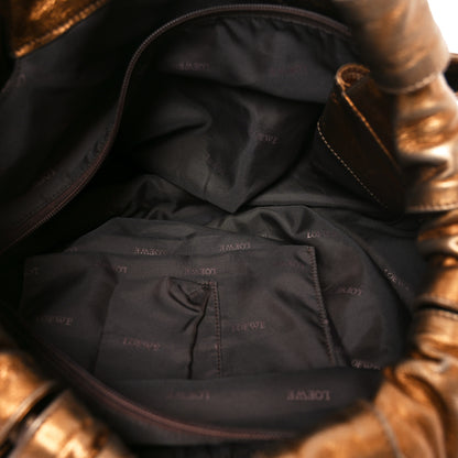 Loewe Metallic Nappa Aire Shoulder Bag Bronce 5 of 9
