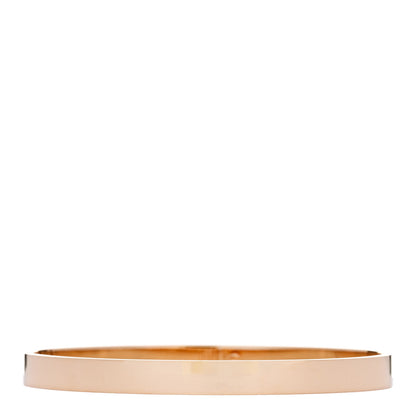 Hermes 18K Yellow Gold Diamond PM Kelly Bracelet LG 2 of 4