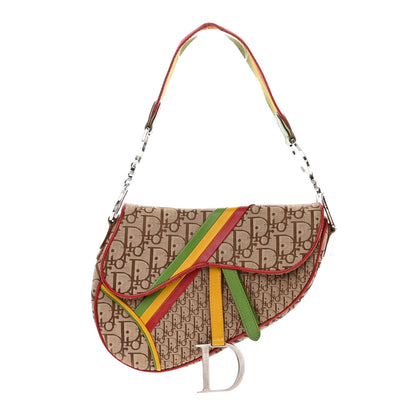 Christian Dior Monogram Rasta Saddle Bag Beige 1 of 10