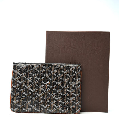 Goyard Goyardine Senat Pochette PM Black Gold 6 of 6