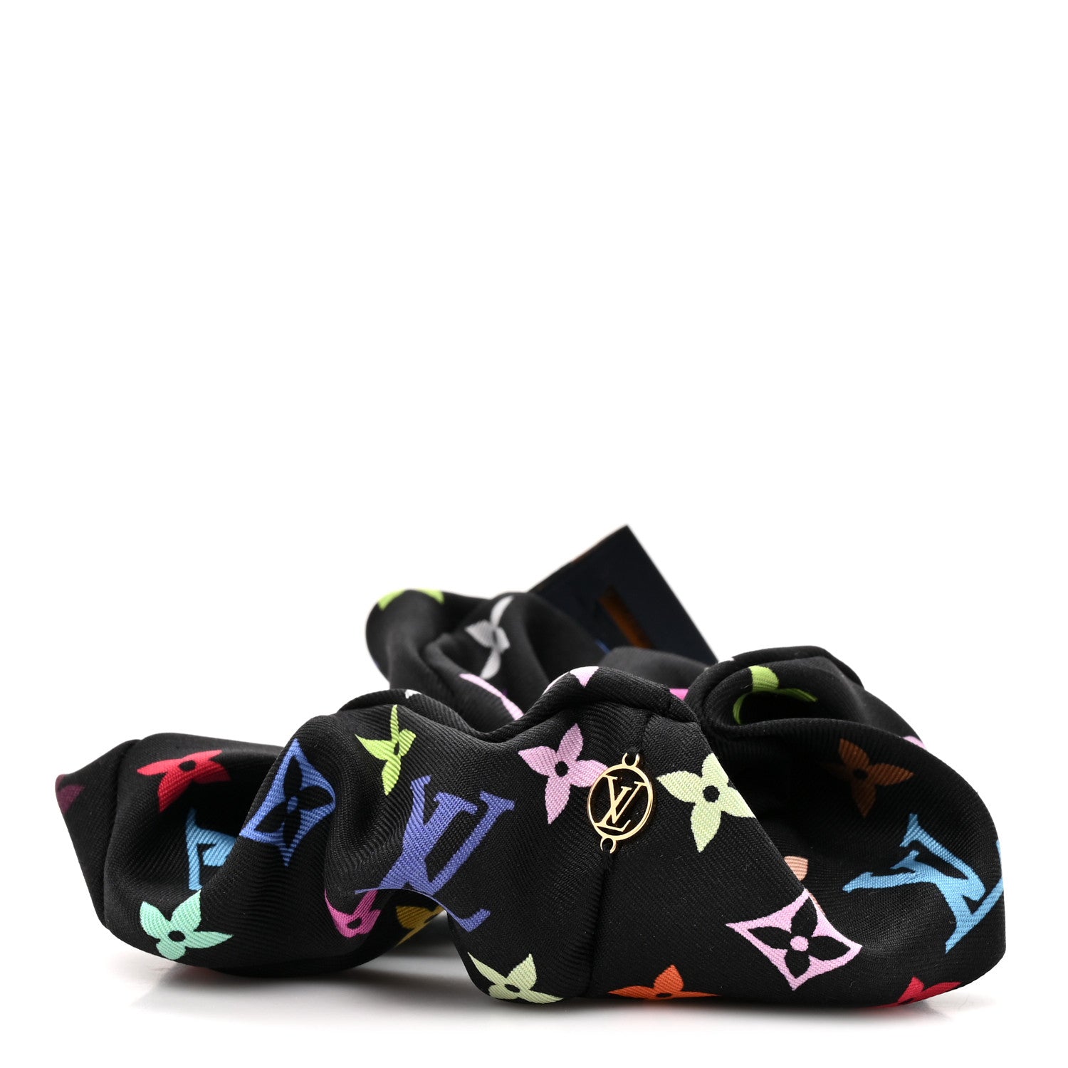 Louis Vuitton LV x TM Monogram Multicolor Chouchou Black 1 of 4