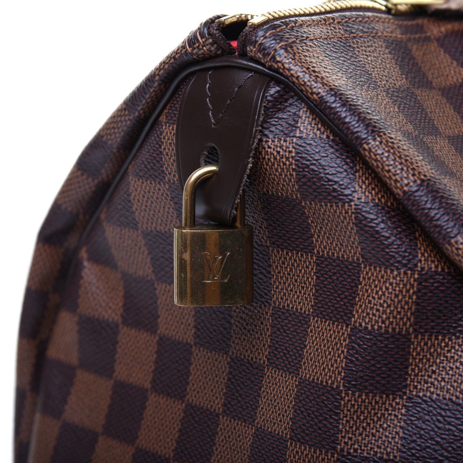 Louis Vuitton Damier Ebene Speedy 35 13 of 16