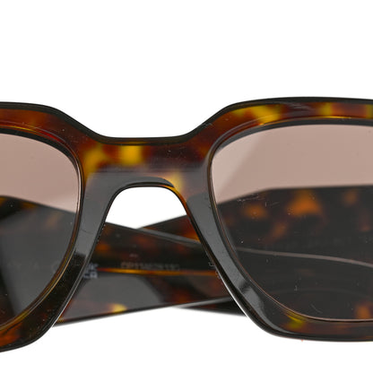 Prada Acetate Symbole Marbled Sunglasses SPR 17W Tortoise 8 of 8