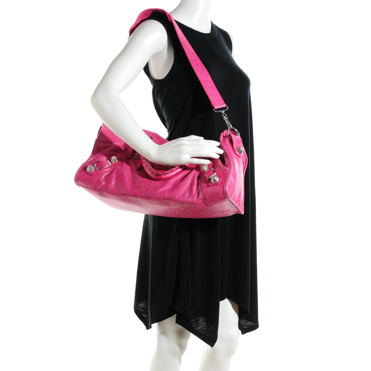 Balenciaga Agneau Giant 21 Silver Hardware Part Time Sorbet 2 of 8