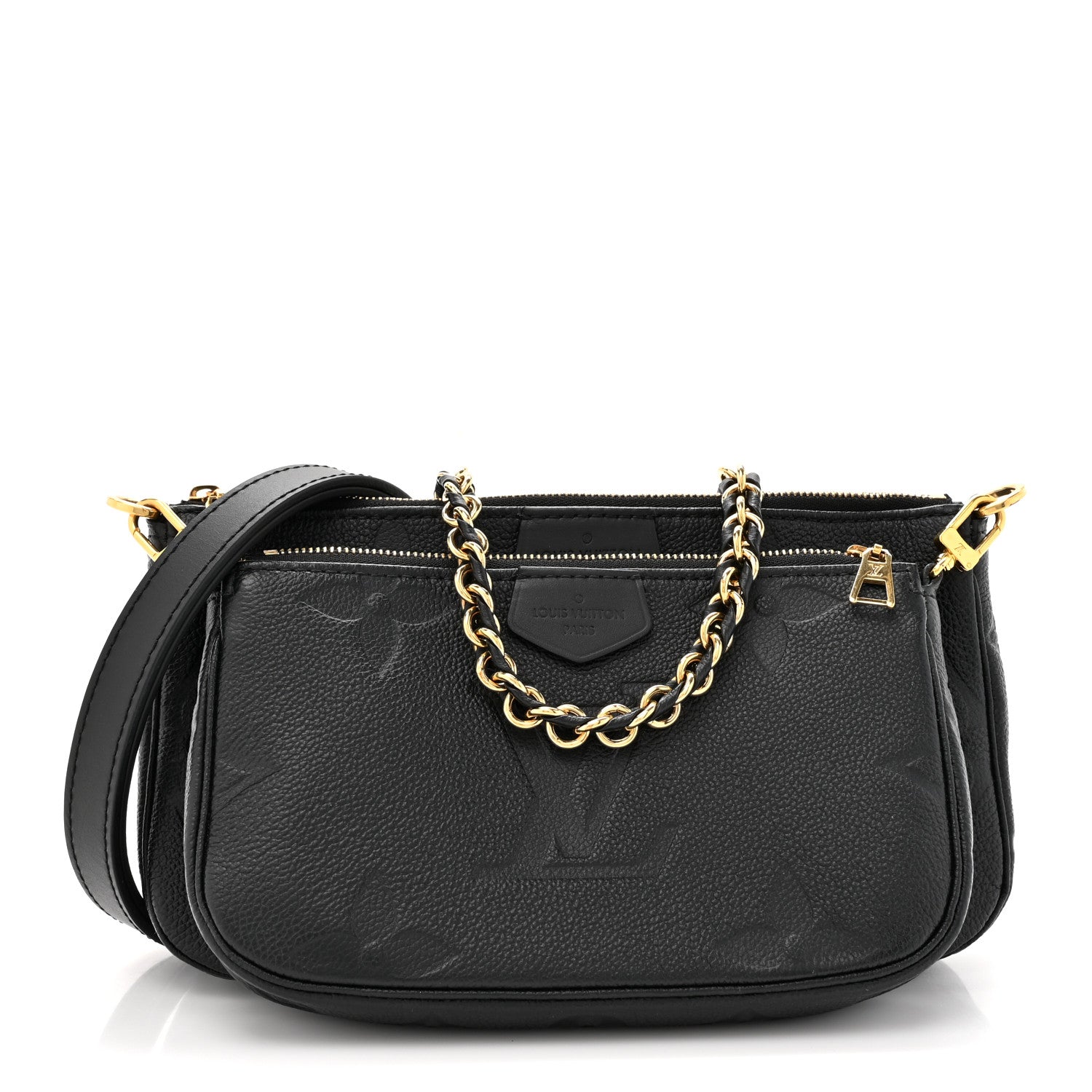 Louis Vuitton Empreinte Monogram Giant Multi Pochette Accessories Black 1 of 11