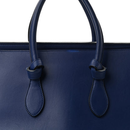 Celine Smooth Calfskin Small Tie Knot Tote Dark Indigo 8 of 10