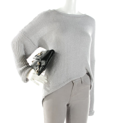 Balenciaga Agneau Giant 21 Silver Hardware Envelope Clutch Black 2 of 7