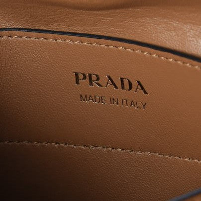 Prada City Calf Quilted Large Double Bag Caramel 12 of 12