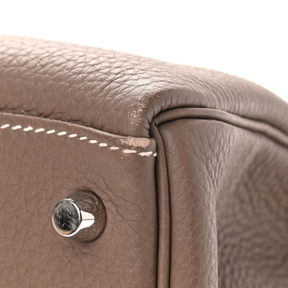 Hermes Togo Kelly Retourne 32 Etoupe 9 of 15