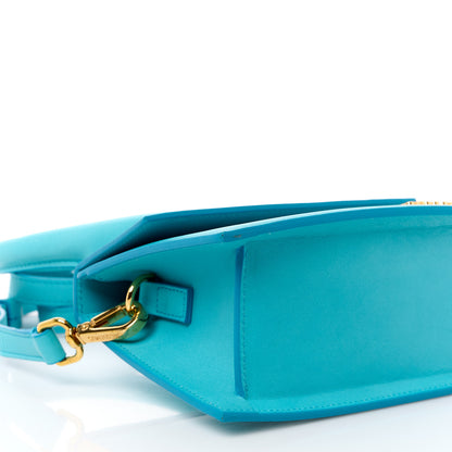 Jacquemus Smooth Calfskin Le Chiquito Moyen Turquoise 9 of 11