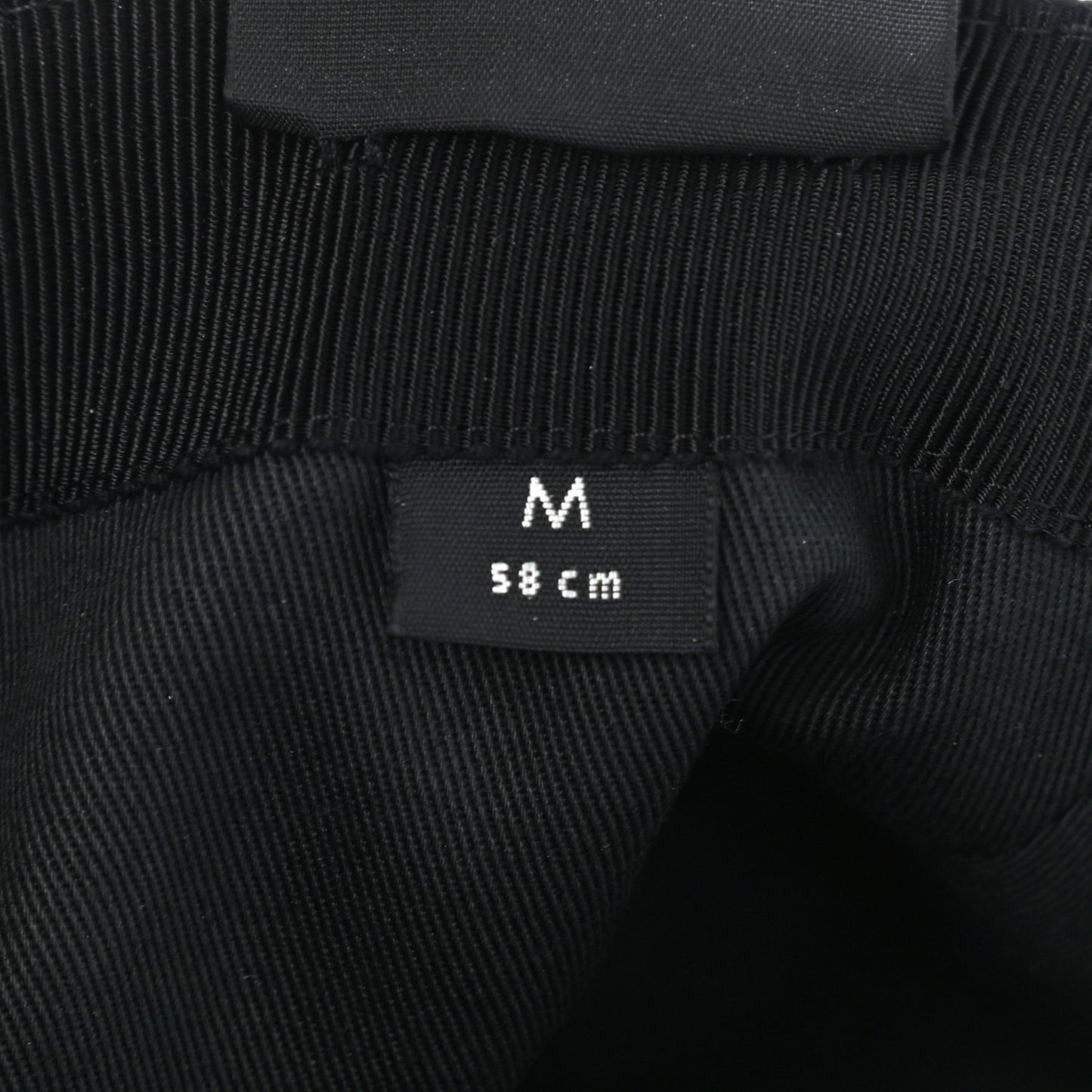 Monogram Web Baseball Hat M Black