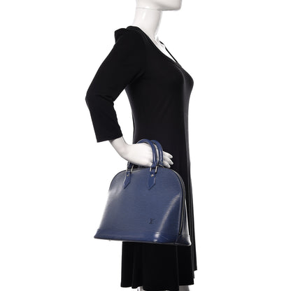 Louis Vuitton Epi Alma PM Myrtille 2 of 18