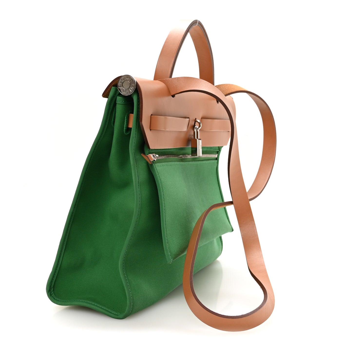 Vache Hunter Toile Herbag Zip 31 PM Bambou Natural
