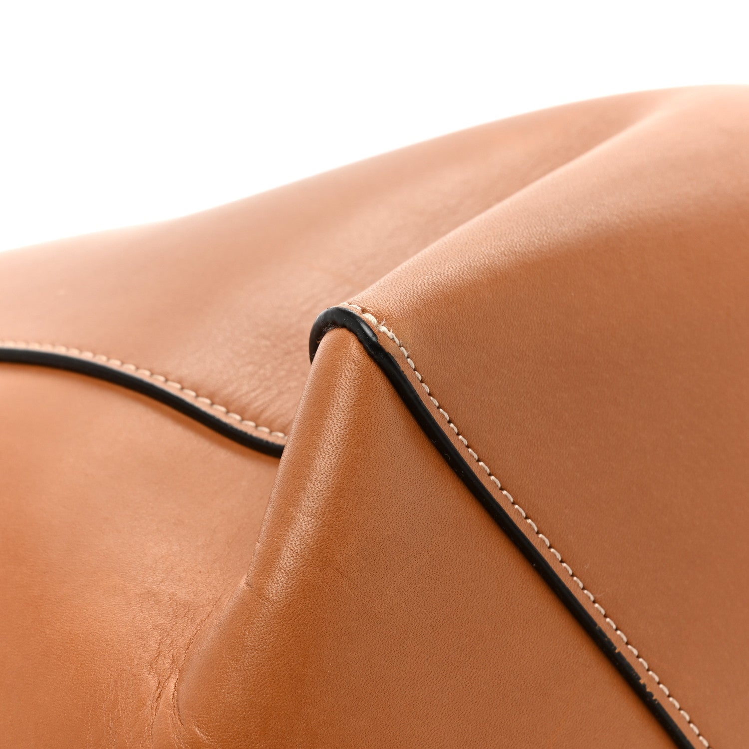 Celine Smooth Calfskin Medium Belt Cabas Phantom Brown 13 of 15