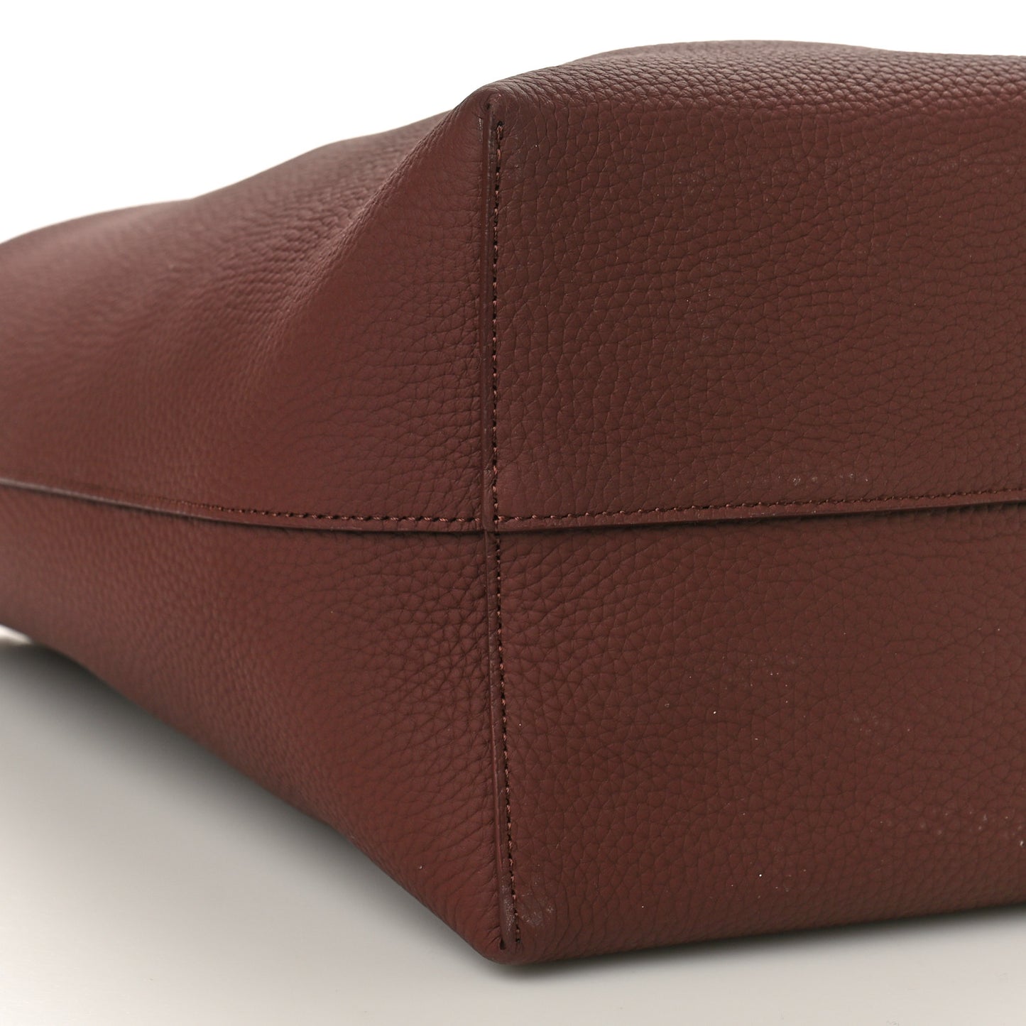 Grained Calfskin Medium N/S Park Tote Cognac