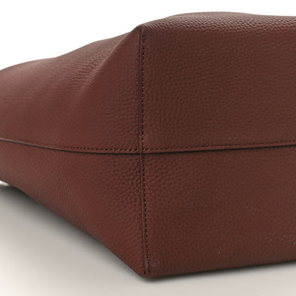 The Row Grained Calfskin Medium N/S Park Tote Cognac 8 of 9