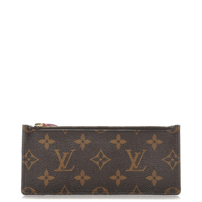 Louis Vuitton Monogram Josephine Wallet Zippered Insert Fuchsia 1 of 6