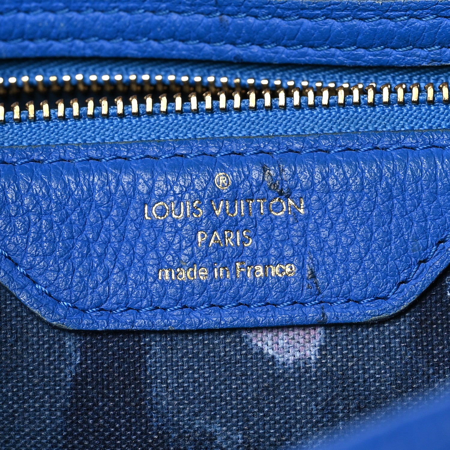 Louis Vuitton Monogram Articles de Voyage Ikat Neverfull GM Grand Blue 6 of 9