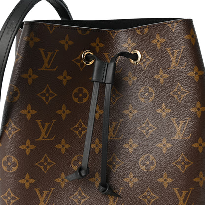 Louis Vuitton Monogram Neonoe MM Black 7 of 9