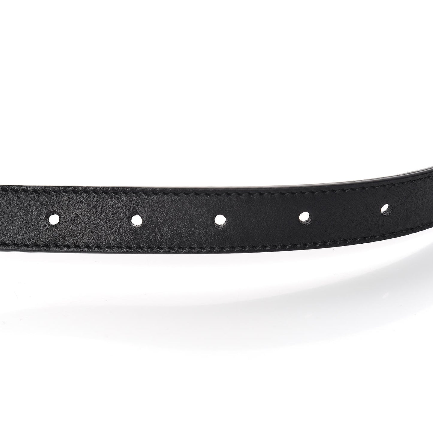 Calfskin Double G 20mm Belt 80 32 Black