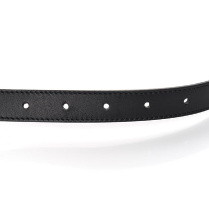 Gucci Calfskin Double G 20mm Belt 80 32 Black 5 of 6