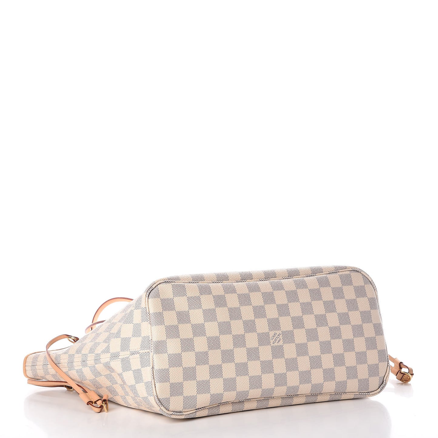 Damier Azur Neo Neverfull MM Rose Ballerine