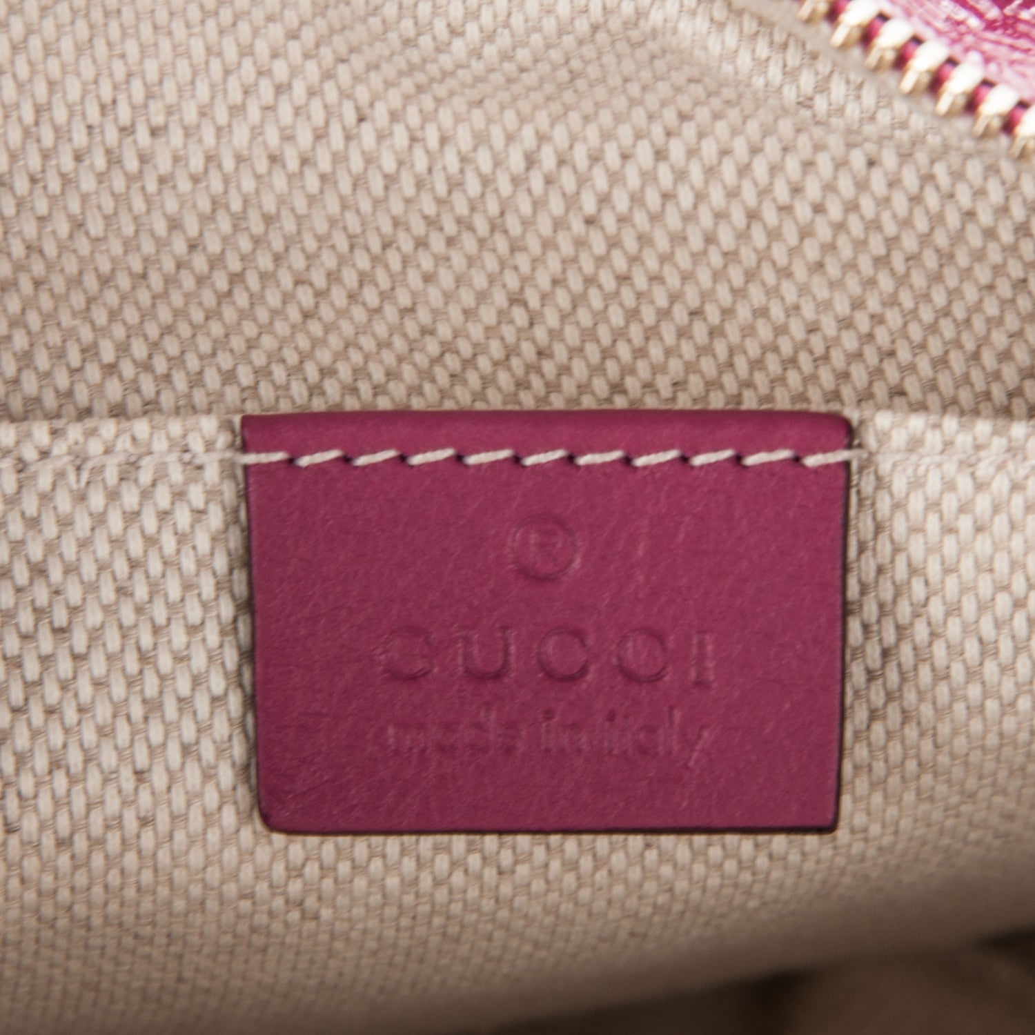 Gucci Soft Patent Small Soho Disco Bag Bright Bougainvillea 6 of 7