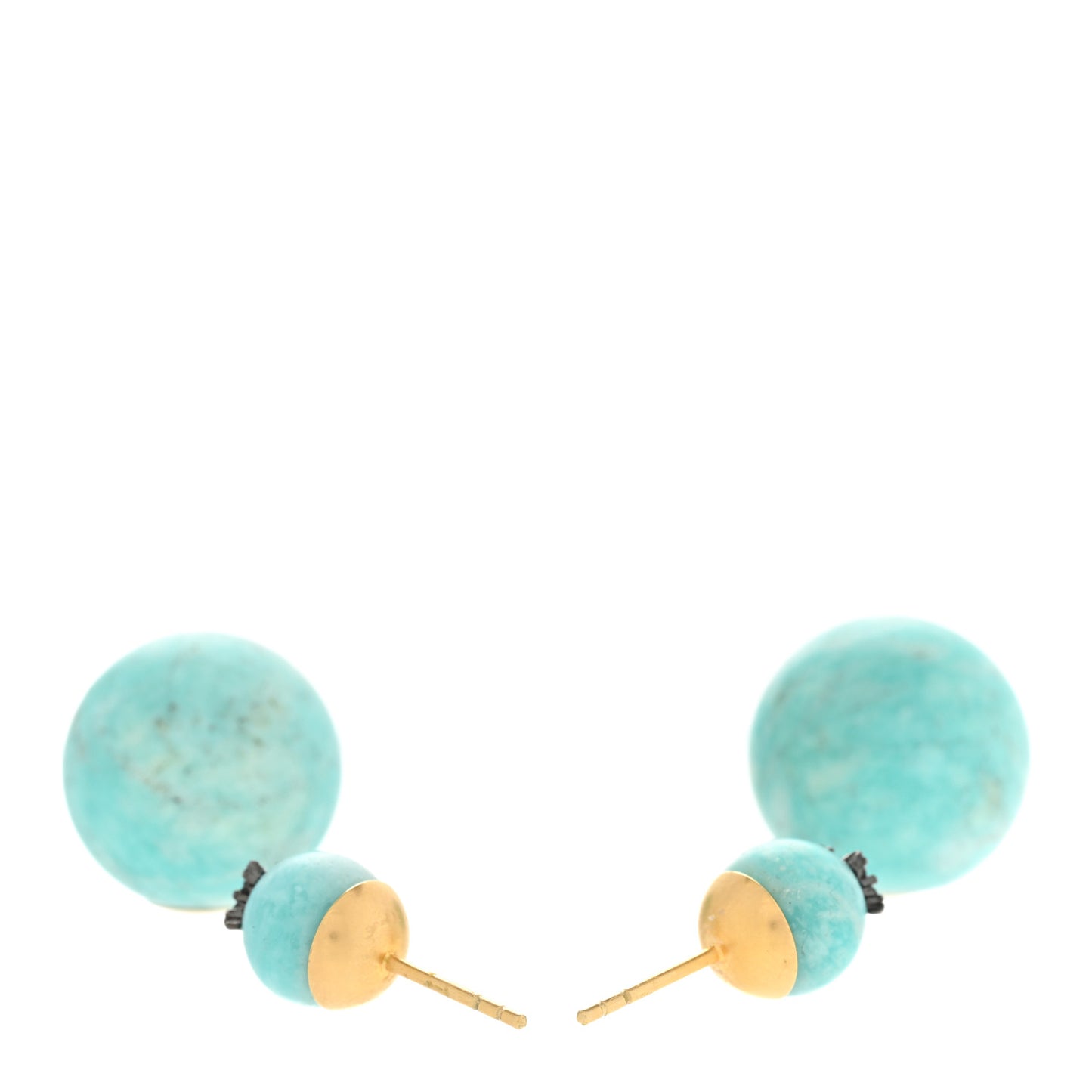 Crystal Star Mise En Dior Tribal Earrings Green